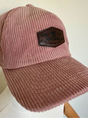 Stanley Pink Corduroy Baseball Cap - Women’s Accessory